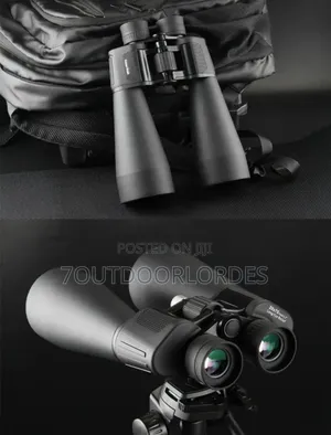 20x70 High-Power Binoculars With a Tripod