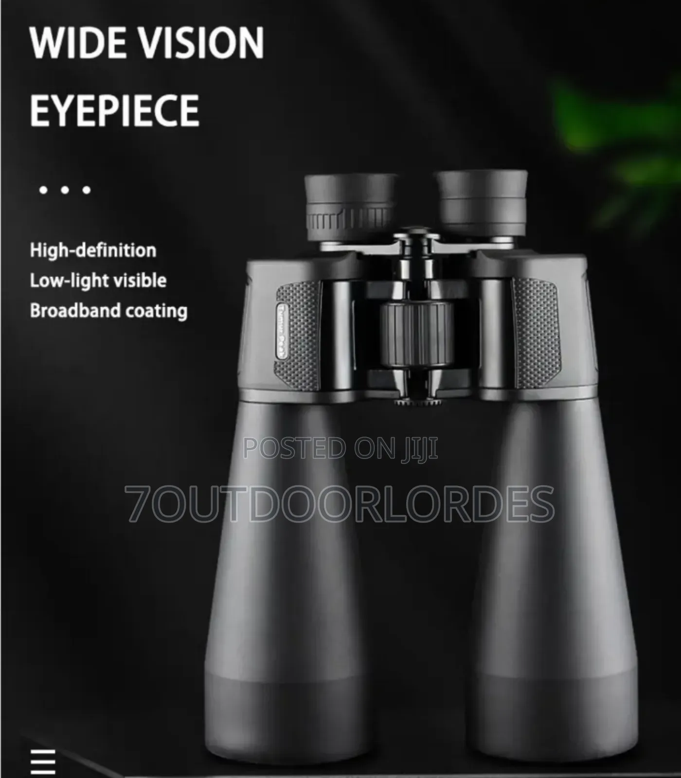 20x70 High-Power Binoculars With a Tripod