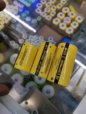 C Size C Cell 3000mah 1.2v Nicd Rechargeable Batteries