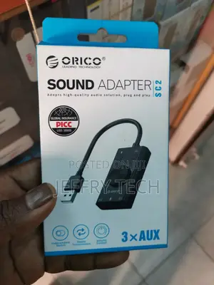 Orico Usb Microphone Earphone Sound Card With 3 Port Output