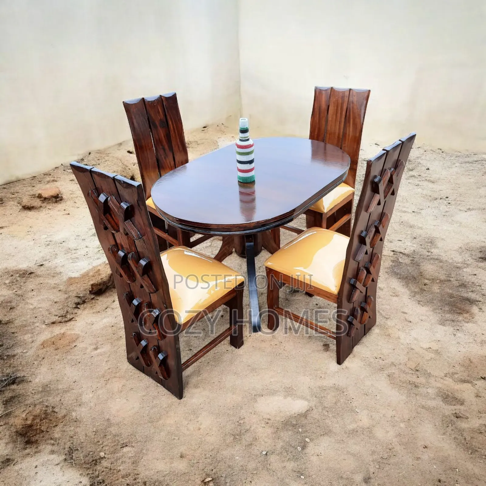 Dining Table, a Tasteful Chocolate Brown Dining Set