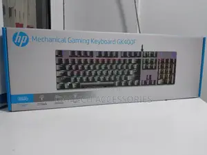 Mechanical Keyboard With RGB Backlit Hp Gk400f Mechanical