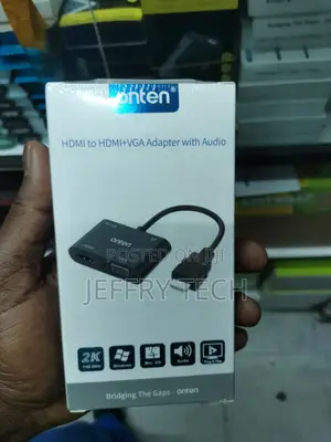 Hdmi to Vga + Hdmi Onten 5165hv Cable - Genuine