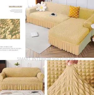 L-Shaped Turkish Sofa Covers on Tsavo Road Nairobi