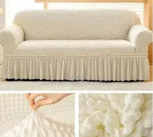 White Turkish Sofa Cover at Tsavo Road Nairobi
