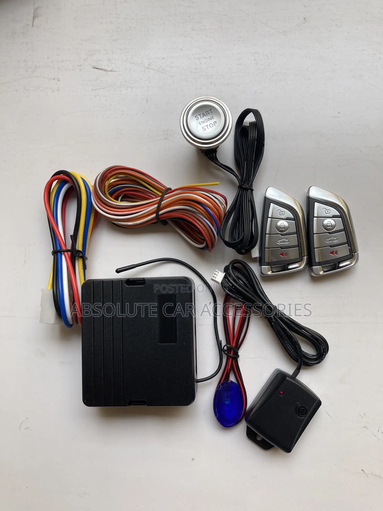 Push Start System With Bluetooth Alarm