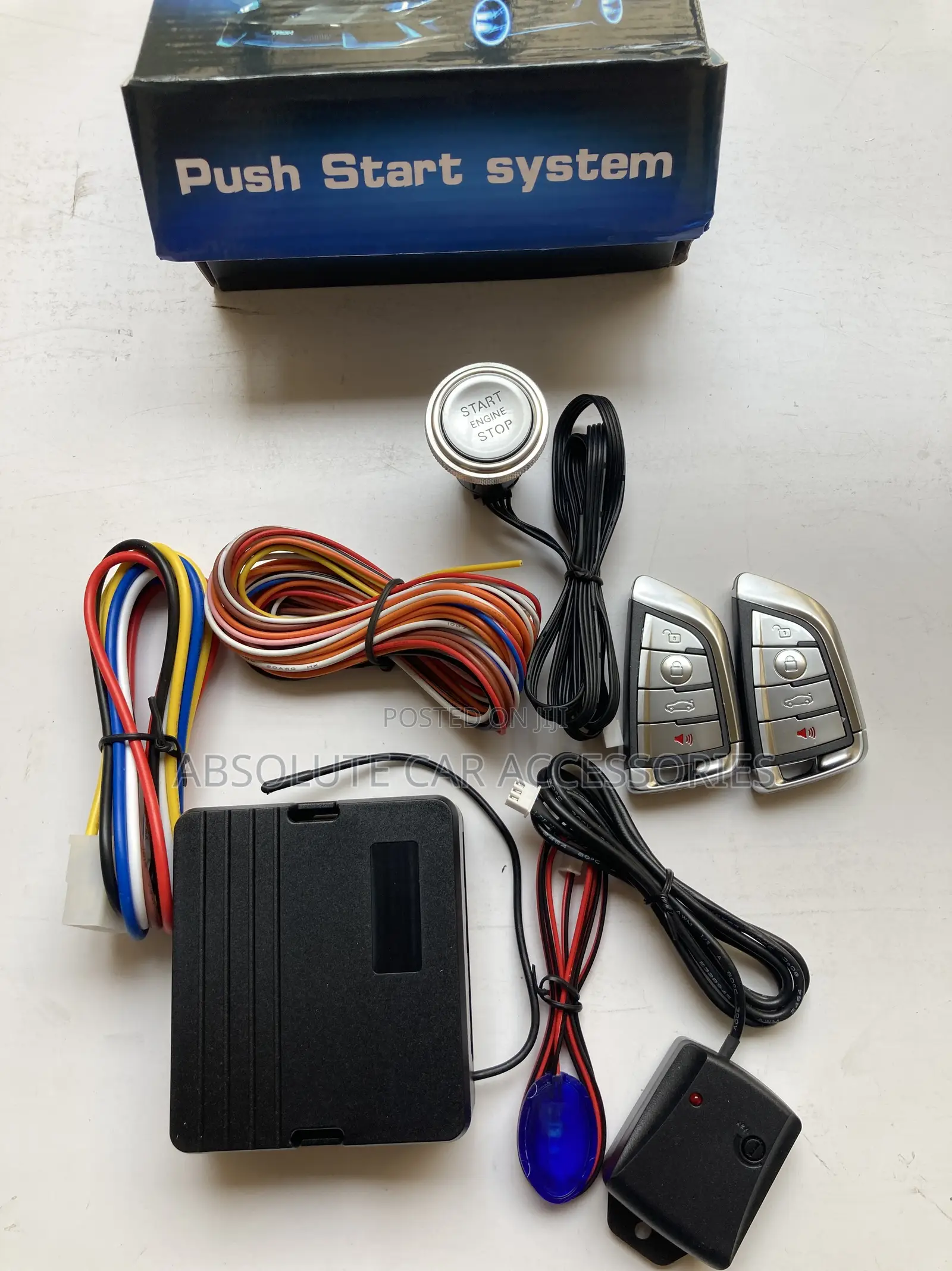 Push Start System With Bluetooth Alarm