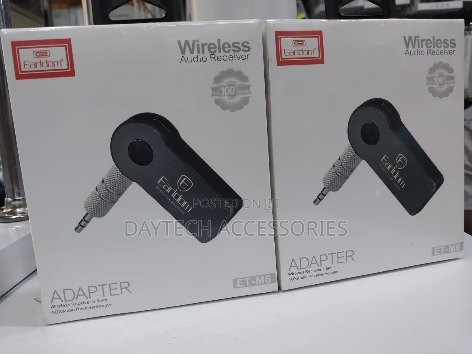 Earldom M6 3.5mm Wireless Car Bluetooth Receiver Adapter