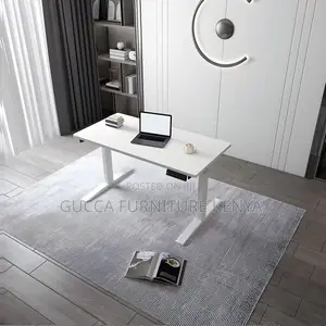 Office Chairs: Electric Rectangular Surface and T-Base Desk