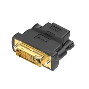 Vention Dvi(24+1) Male to Hdmi Female Adapter Black