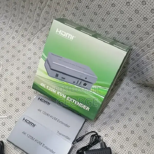 Best Rated -Hdmi Usb Extender 120m Over Cat6 KVM Extender