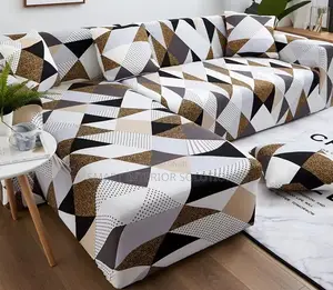 L-Shaped Printed Sofa Cover