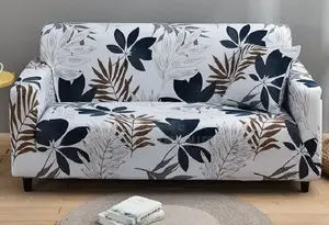 Floral Stretchable Sofa Cover
