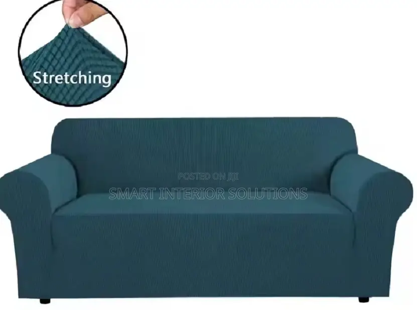 Stretchable Plain Sofa Cover