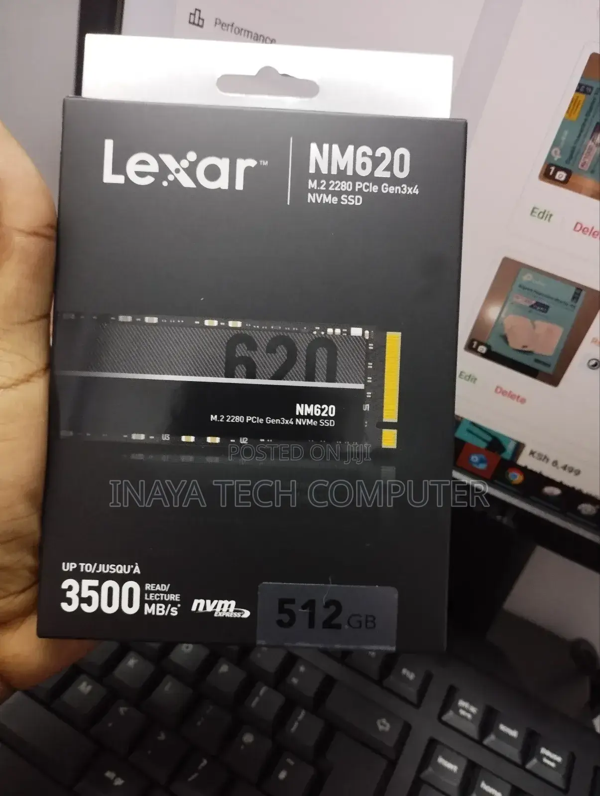 Lexar Nm620 512gb M.2 2280 Nvme SSD