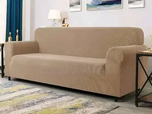 Stretchy Plain Sofa Cover