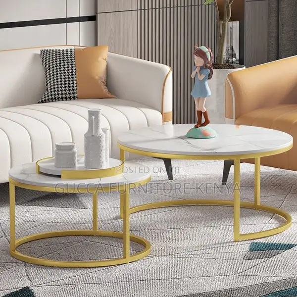 Coffee Tables:Orbicular Nested Framework Coffee Table