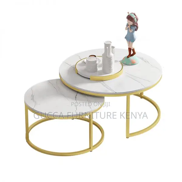 Coffee Tables:Orbicular Nested Framework Coffee Table