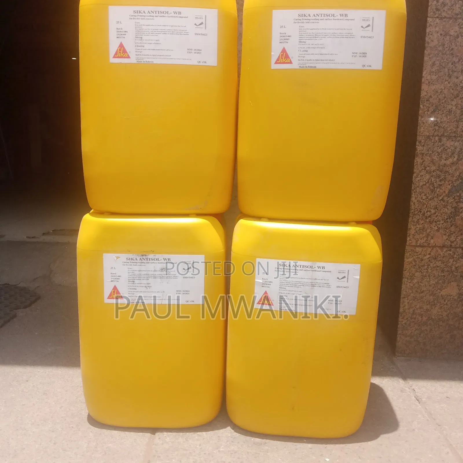 Sika Antisol 25 Litres Wb
