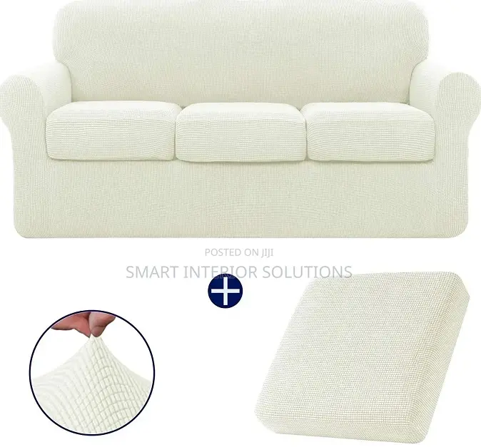 Quality Plain Sofa Covers With Cushions