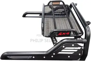 Soft Roof Rack Steel Roll Bar With Roof Rack for Hilux