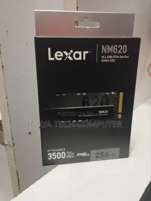Lexar Lnm620 Internal SSD M.2 Pcie Gen 3*4 Nvme 2280 – 256gb