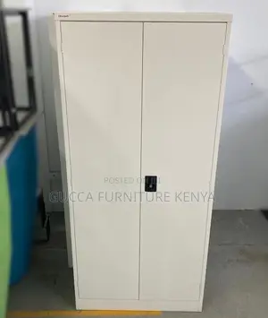 Cabinets: Office 2-Door Metallic Stationery Cabinet