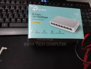 TP-Link 8-Port 10/100mbps Desktop Switch - Tl-Sf1008