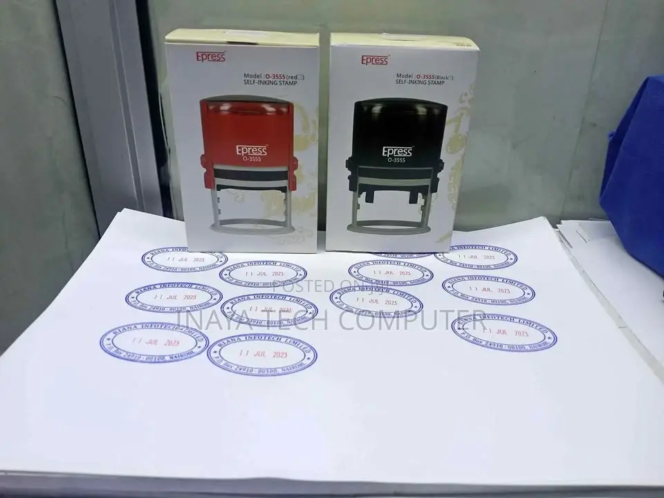 Self-Inking Rubber Stamps