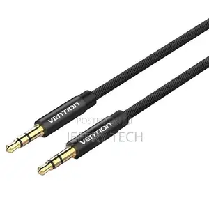 Vention Cotton Braided 3.5mm Male to Male Audio Cable 1.5m