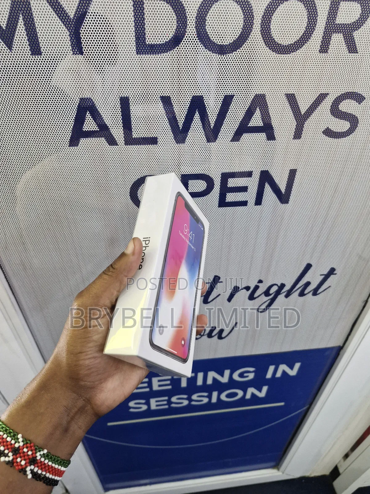 New Apple iPhone X 256 GB Black