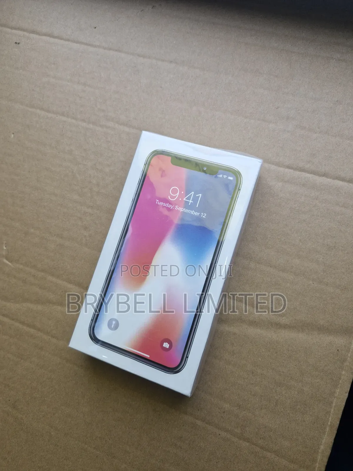 New Apple iPhone X 256 GB Black
