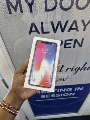 New Apple iPhone X 256 GB Black