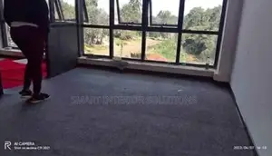 Grey Delta Wall to Wall Office Carpet