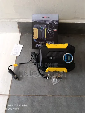 Smart Digital Tyre Inflator 12v, Your Roadside Lifesaver!