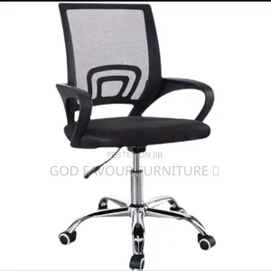 Mesh Office Chair Black Ygeed
