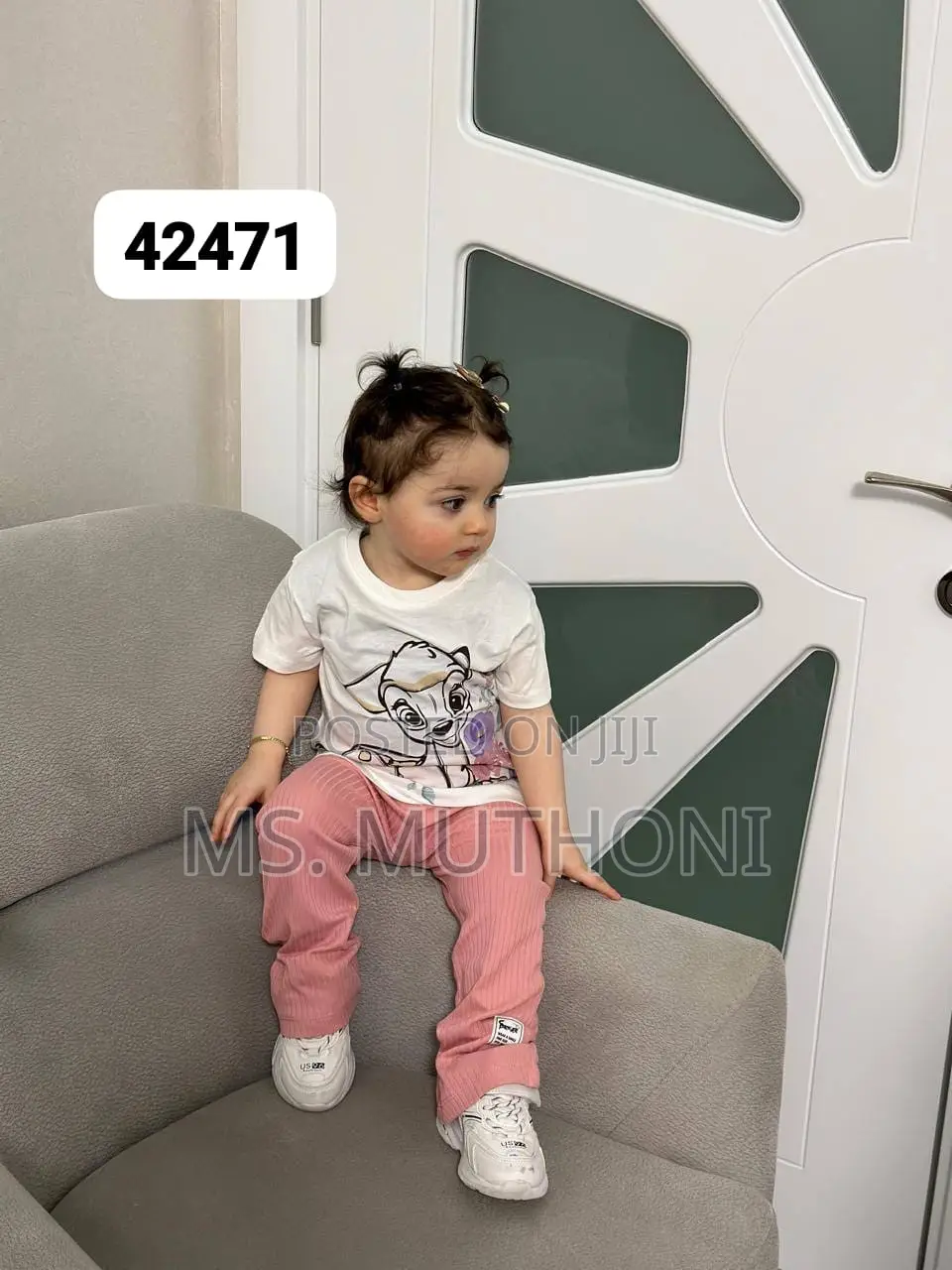 Bambi Pink 2pc 2-8 Years