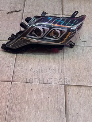 Prado 150 Tear Drop Aftermarket Headlight Pair