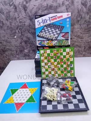 5 in 1 Board Game