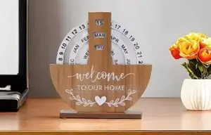 Wooden Perpetual Calendar