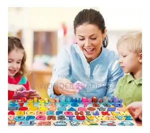 7 in 1 Montessori Wooden Toys for Toddlers and Older Kids