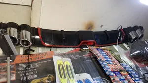 Black With Red Line Rear Diffuser