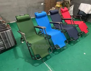 2 in 1 Folding Lounge Chair Bed