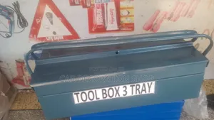 3tray Empty Tool Storage Tool Box