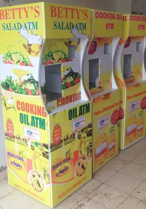 Start a Salad/Cooking Oil Vending Business(Salad Atms)