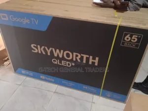 Skyworth 65inch Qled Frameless Tv, Youtube, Netflix