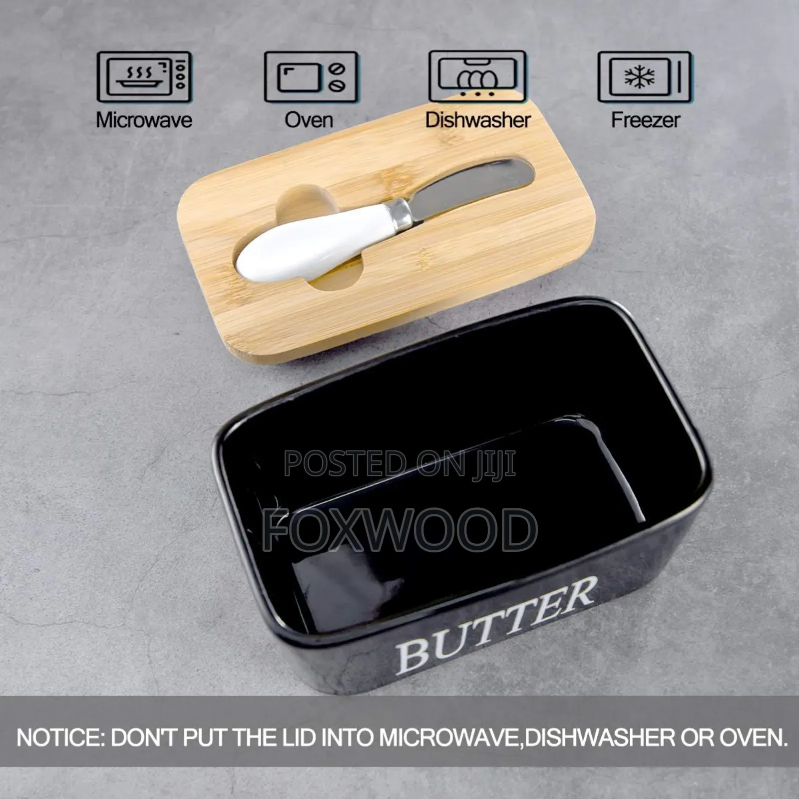 Ceramic Butter Dish With Lid Butter Keeper