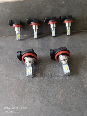 L-Shaped H11 Led Car Headlight Bulb ,Enhanced Visibility