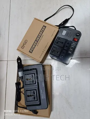 Car Power Inverter 200w/300w – Dual Usb Ac Outlets