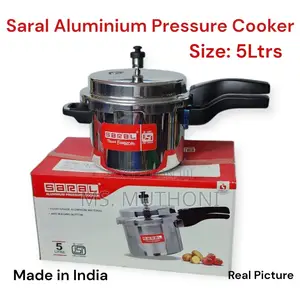 Saral Aluminum Pressure Cooker 5ltrs